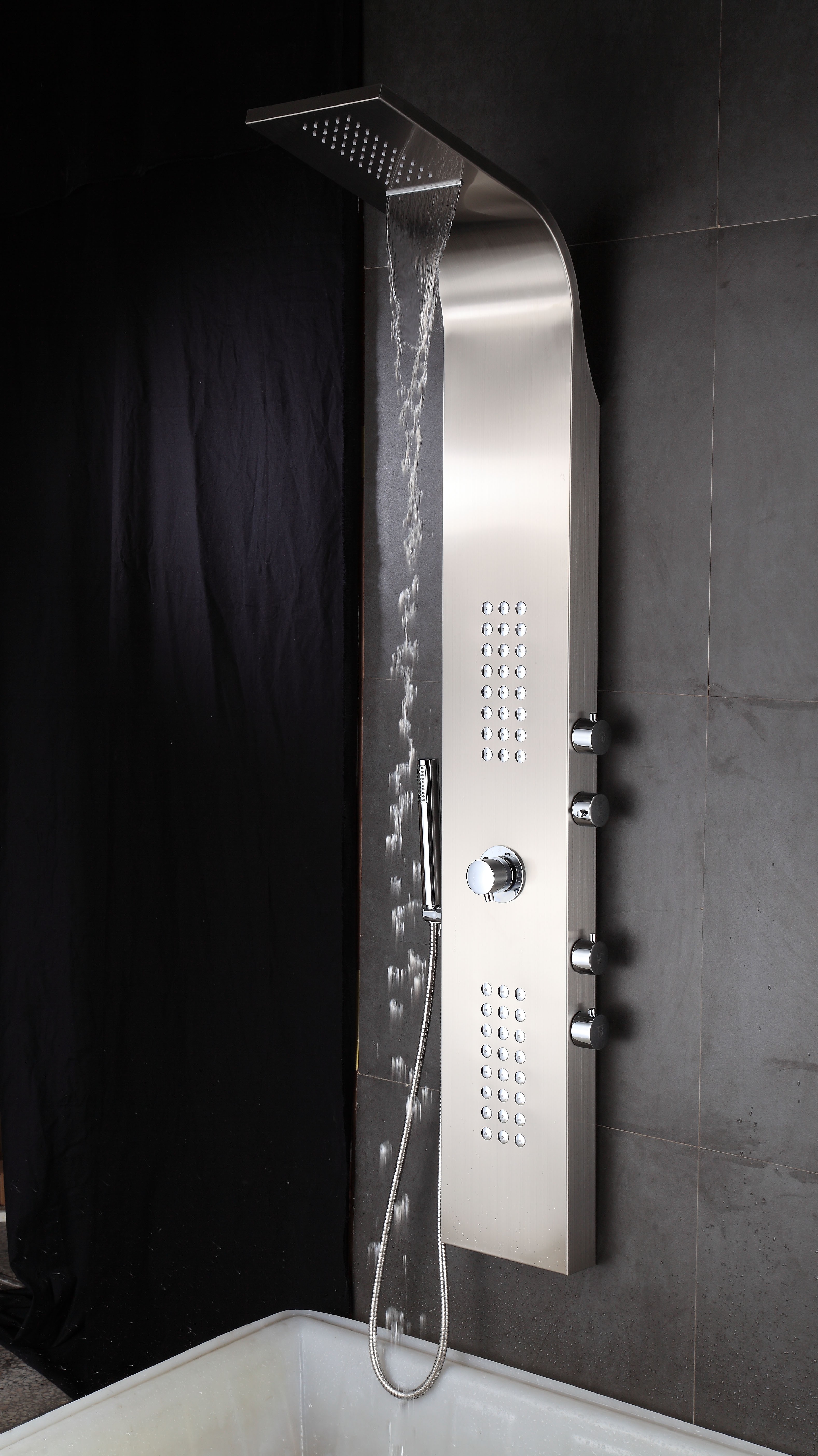 Panel de ducha SP007 SUS304
